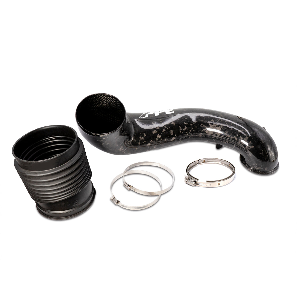 2006-2010 GM 6.6L Duramax LBZ LMM - Zilla Carbon Fiber Turbo Inlet Upgrade Kit Pacific Performance Engineering