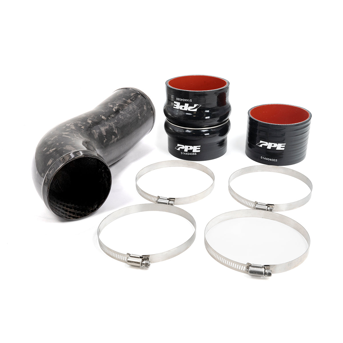 2020-2023 GM 6.6L Duramax Zilla Carbon Fiber Turbo Inlet Tube -  PPE, Pacific Performance Engineering