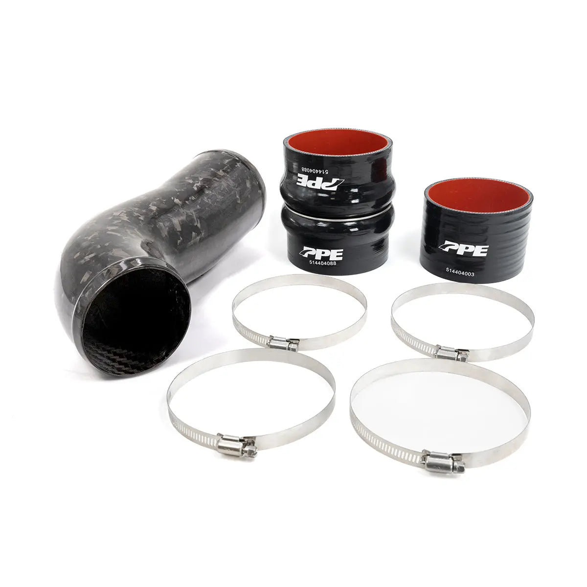 2020-2023 GM 6.6L Duramax Zilla Carbon Fiber Turbo Inlet Tube - PPE, Pacific Performance Engineering