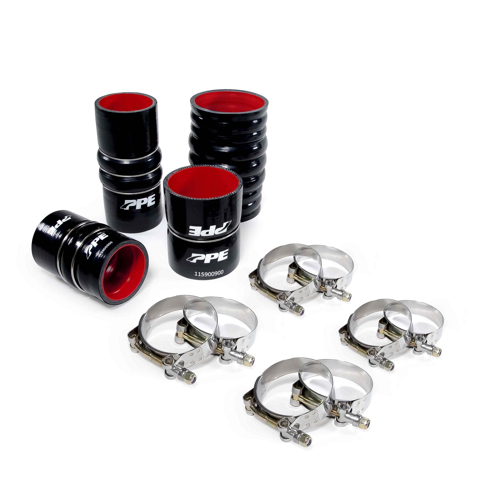 2011-2016 GM 6.6L Duramax Intercooler Piping Silicone Hose Kit