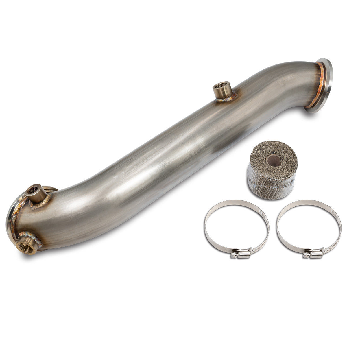 2011-2015 GM 6.6L Duramax High-Flow 304 Stainless Steel Down Pipe