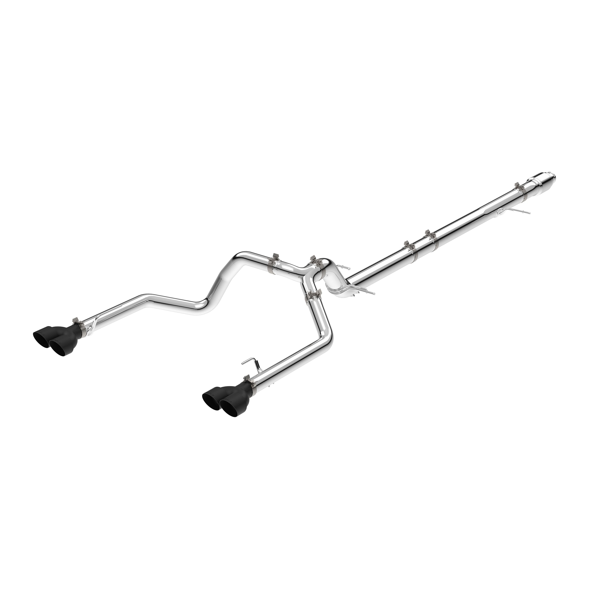 2020–2022 GM 3.0L Duramax 304 Stainless Steel DPF-Back Performance Exhaust Kit - Dual Exit