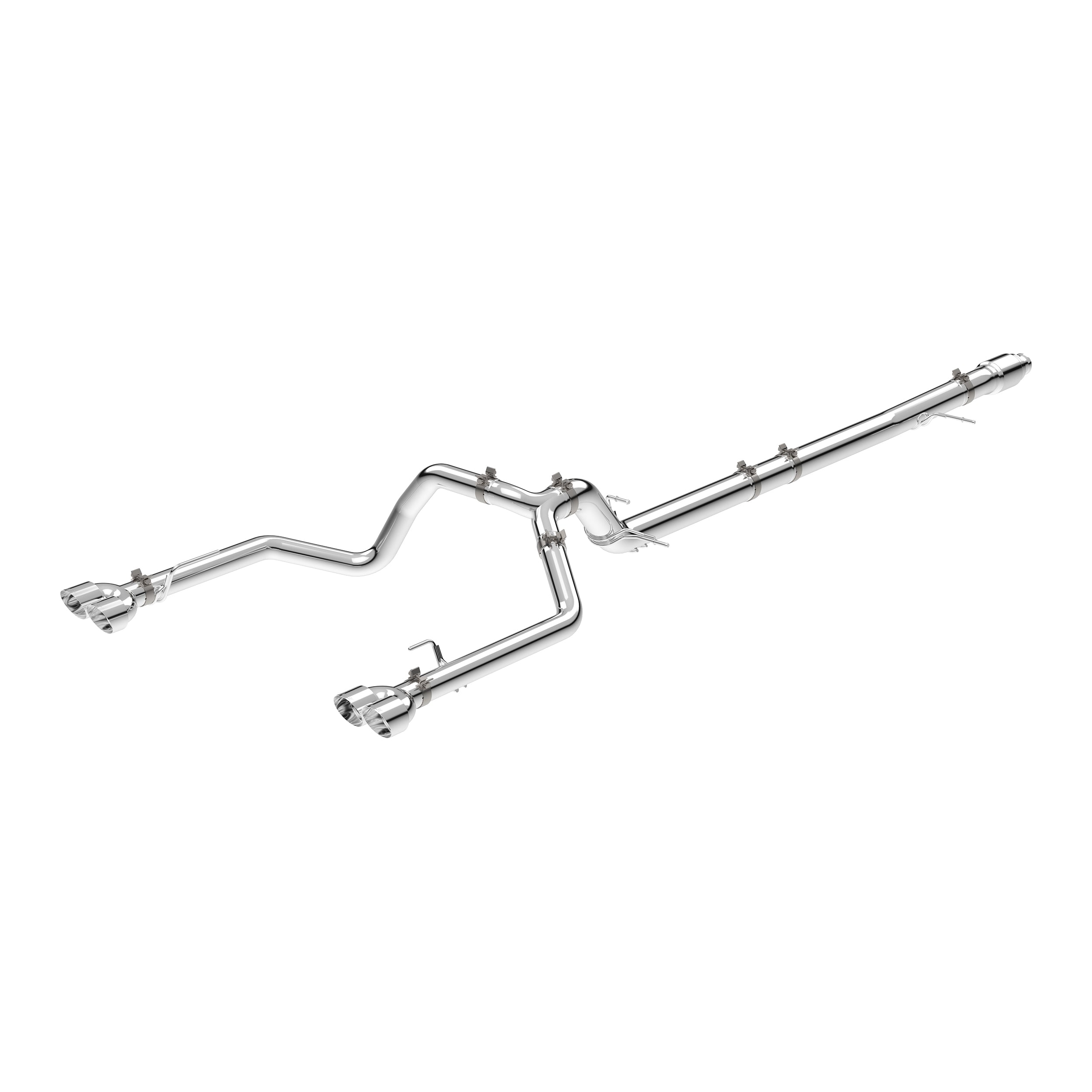 2020–2022 GM 3.0L Duramax 304 Stainless Steel DPF-Back Performance Exhaust Kit - Dual Exit