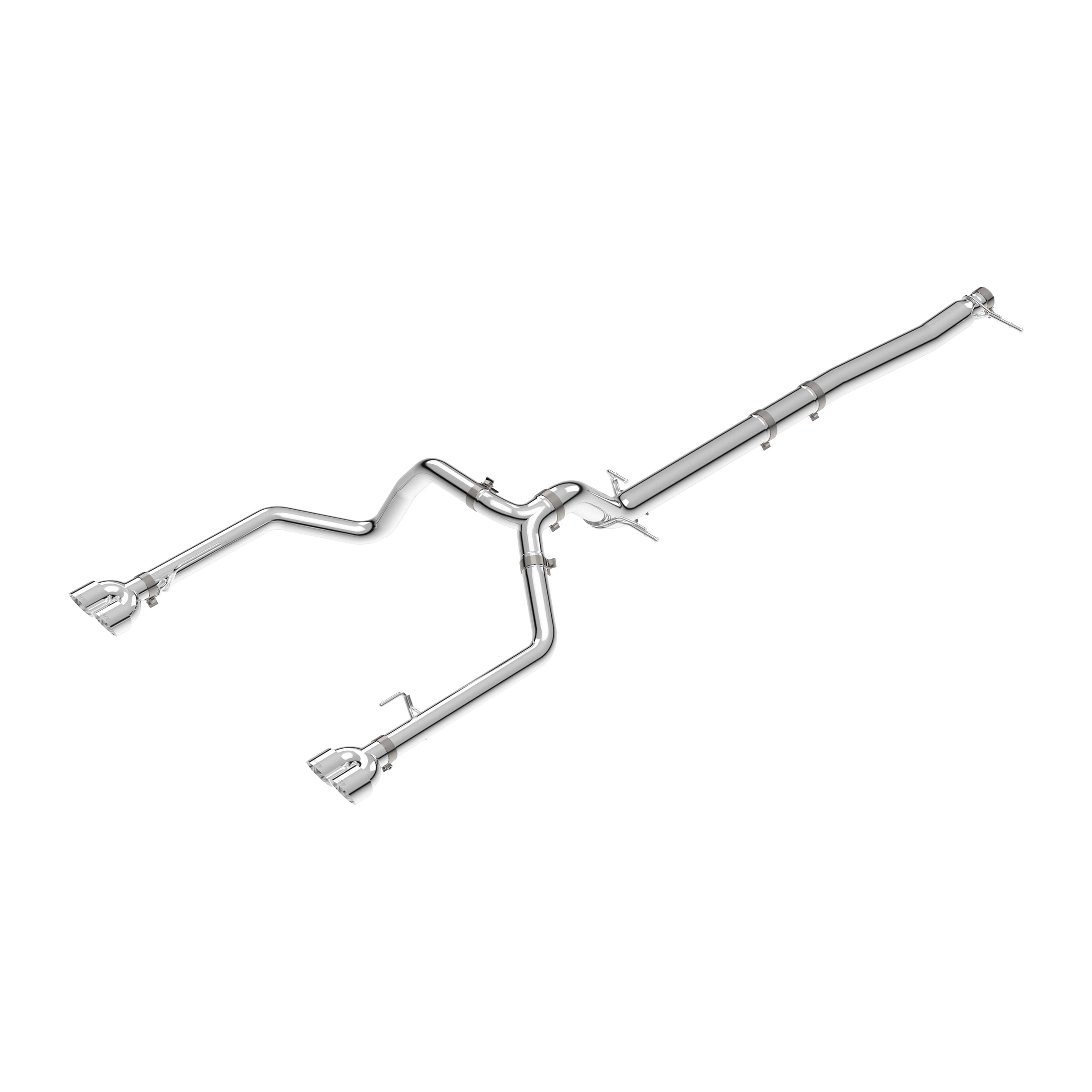 2023–2025 GM 3.0L Duramax 304 Stainless Steel DPF-Back Performance Exhaust Kit - Dual Exit