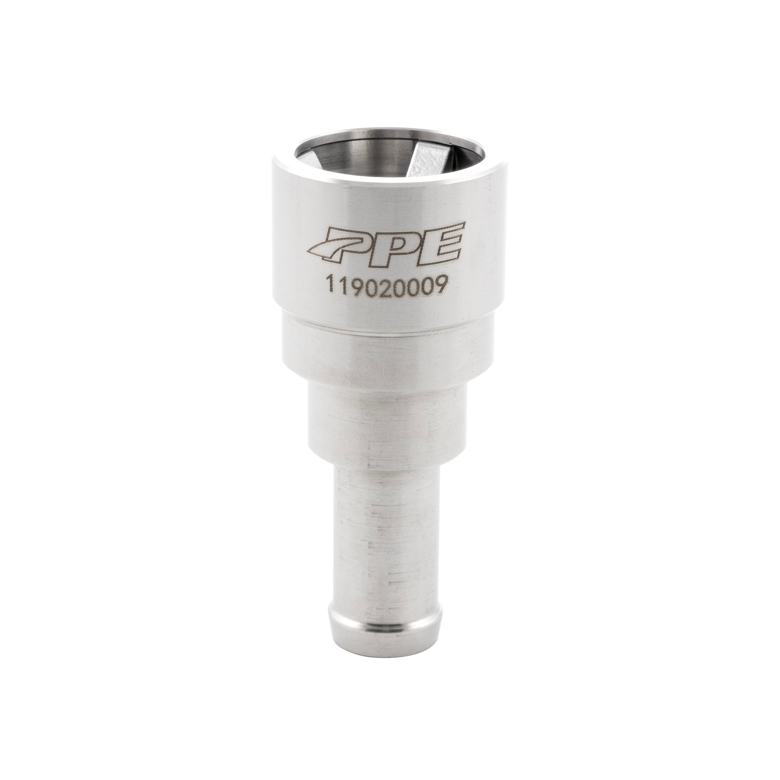 1999-2025 GM Stainless Steel Heater Hose Connector - 5/8'' Hose to 3/4'' Tube