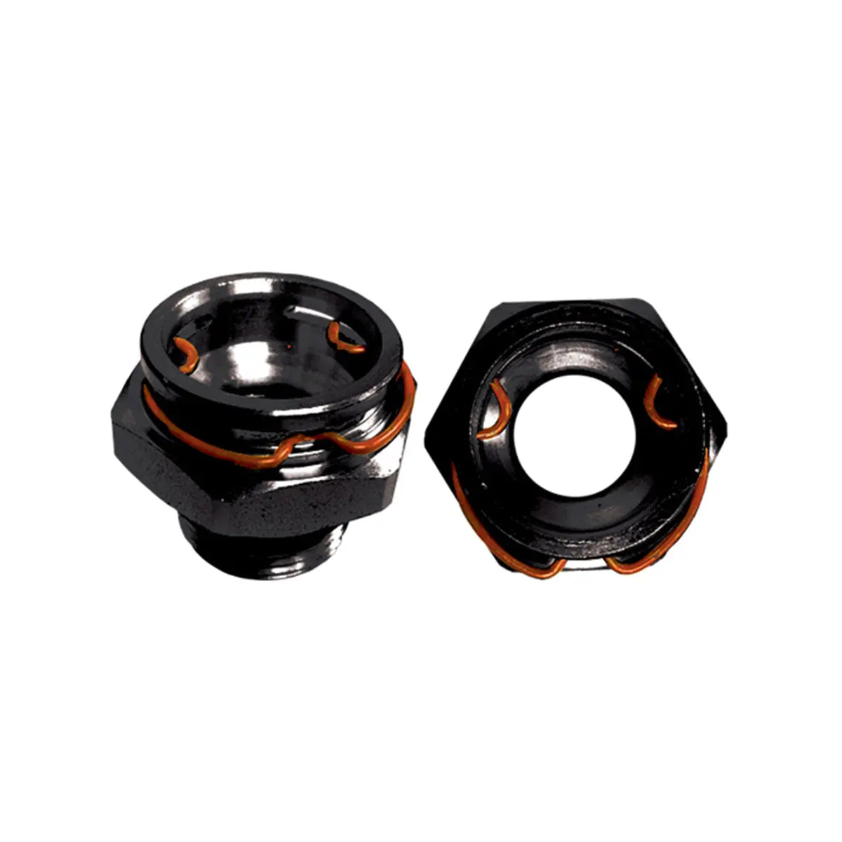2001-2003 GM 6.6L Duramax Performance Transmission Cooler Orange Clips Pacific Performance Engineering