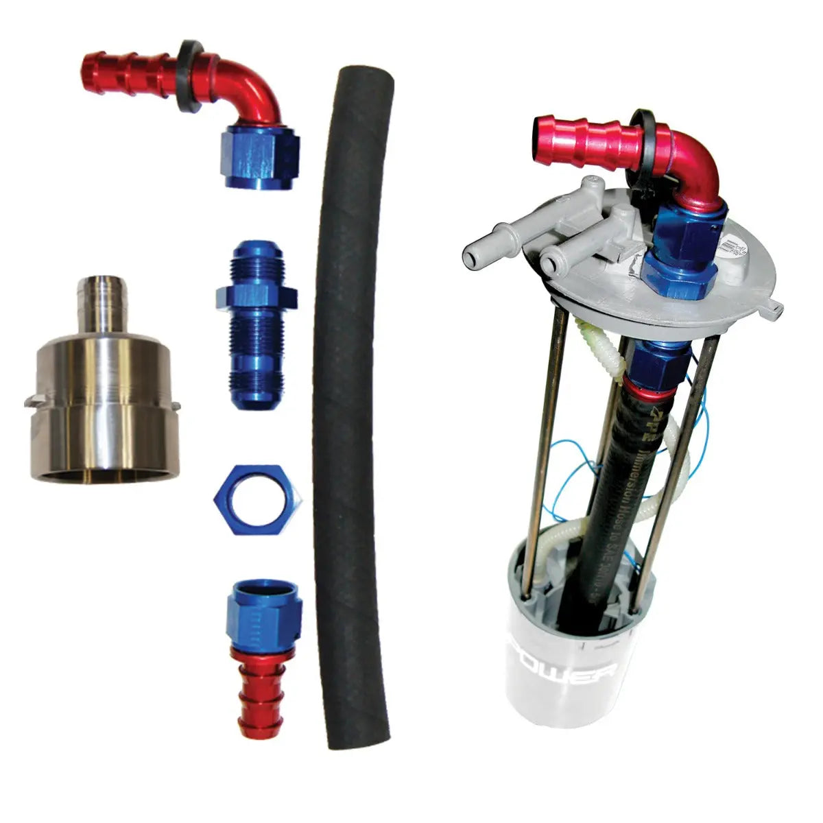 2001-2005 GM 6.6L Duramax Billet Aluminum Fuel Pickup Kit