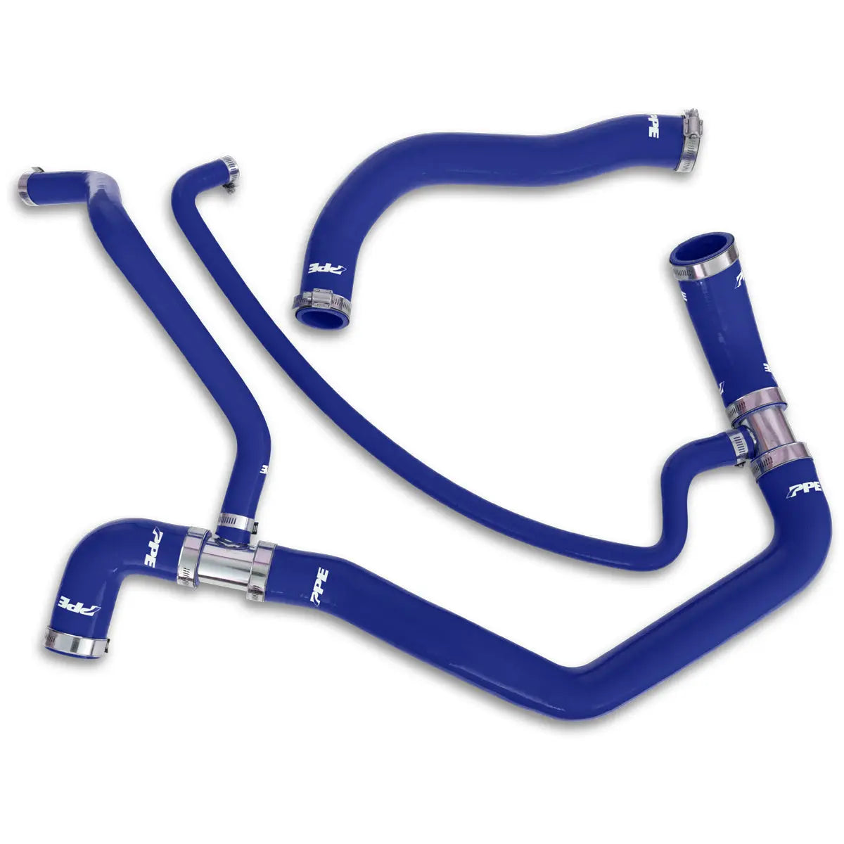 2001-2005 GM 6.6L Duramax Performance Silicone Upper and Lower Coolant Hose Kit Pacific Performance Engineering