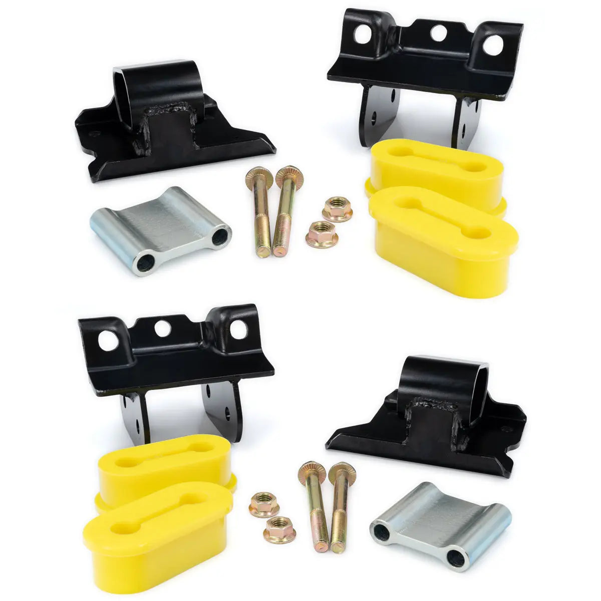 2001-2010 GM 6.6L Duramax Engine Mount Kit 60 Hardness Pacific Performance Engineering