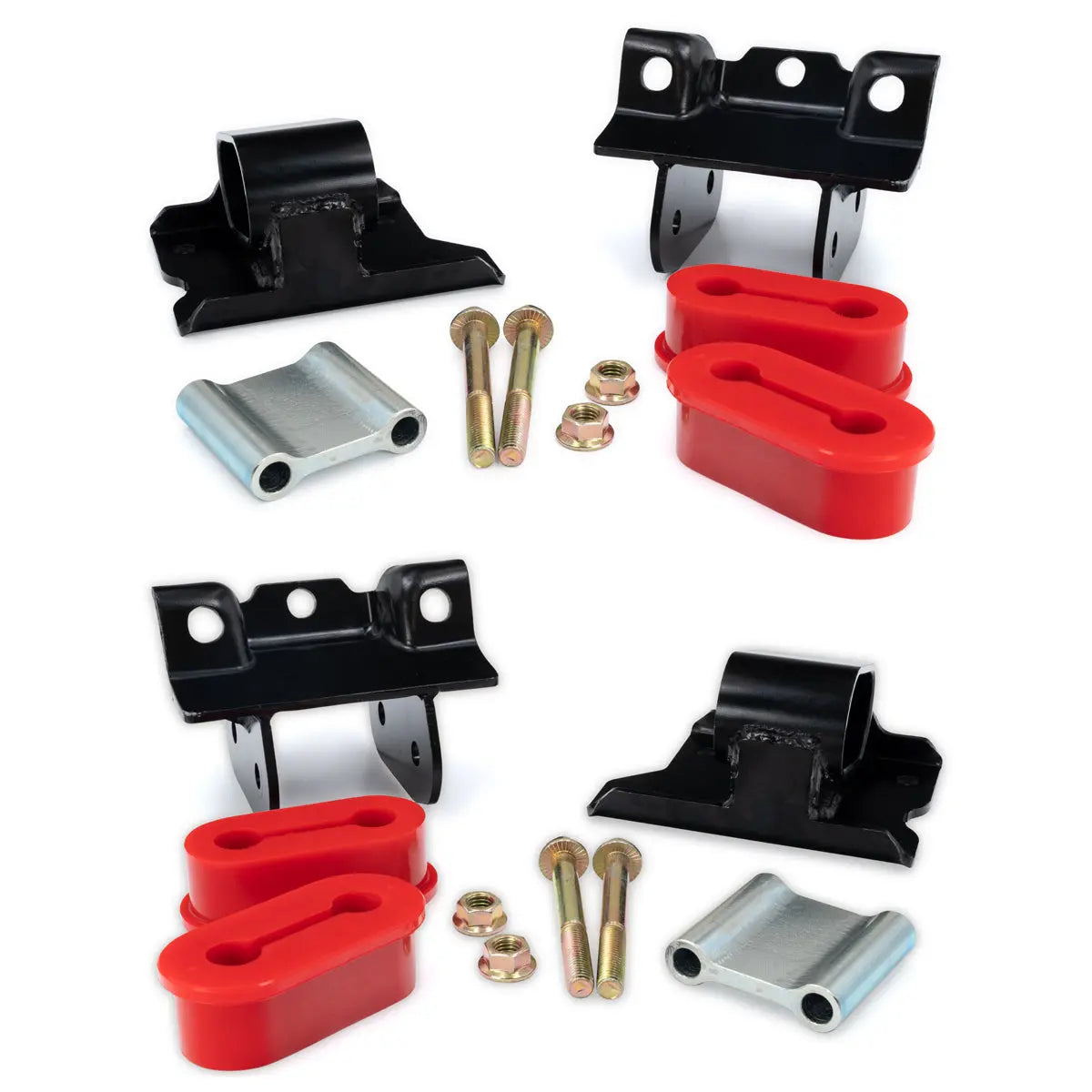 2001-2010 GM 6.6L Duramax Engine Mount Kit 70 Hardness Pacific Performance Engineering