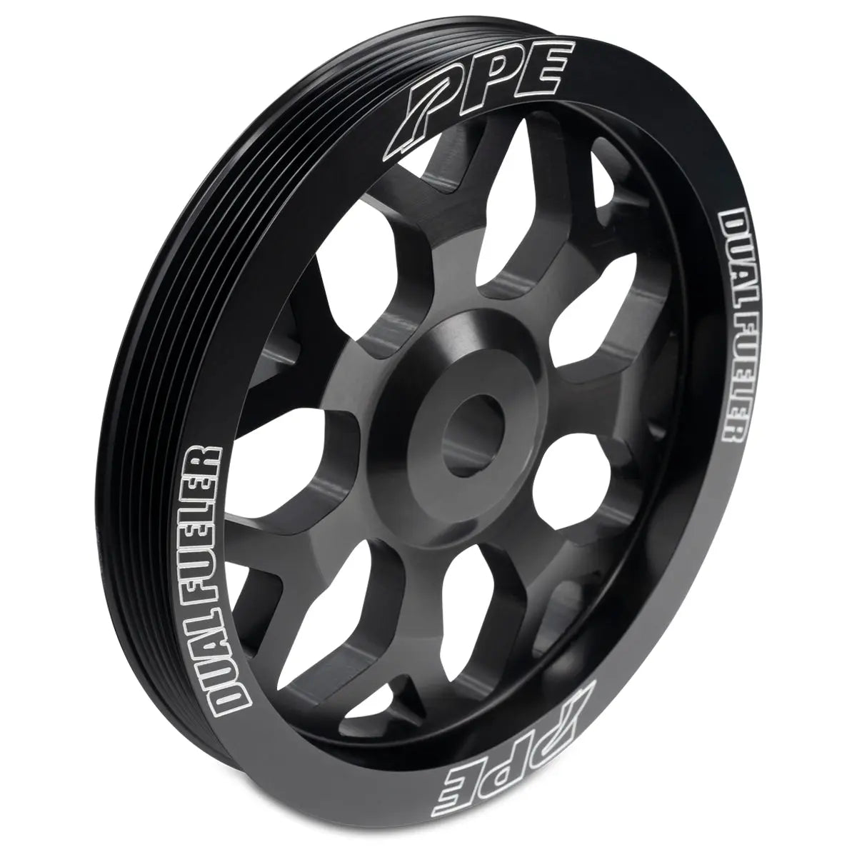2001-2022 GM 6.6L Duramax 7Y-Spoke Style Billet Aluminum Pulley Wheel Pacific Performance Engineering