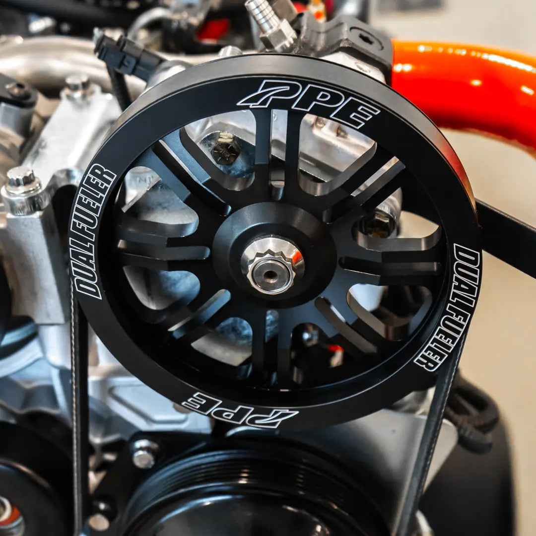 2001-2022 GM 6.6L Duramax Billet Aluminum Pulley Wheel 816 Style Pacific Performance Engineering