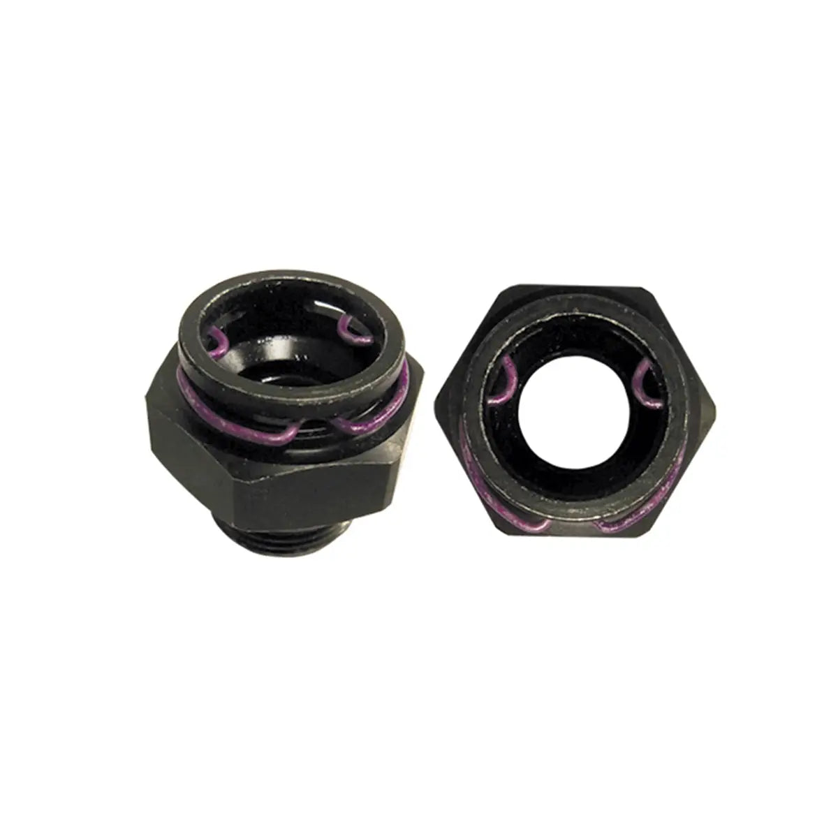 2003-2005 GM 6.6L Duramax Performance Transmission Cooler Purple Clips Pacific Performance Engineering