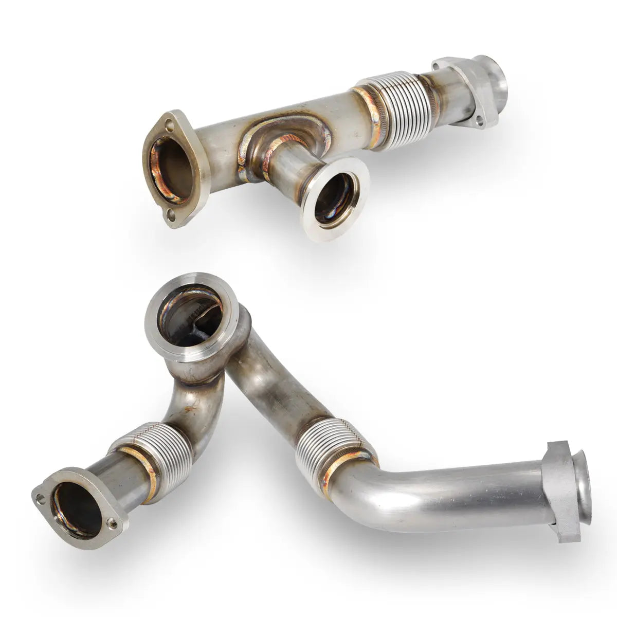 2003.5-2004 Ford 6.0L OEM Performance Up-Pipes use with round EGR cooler