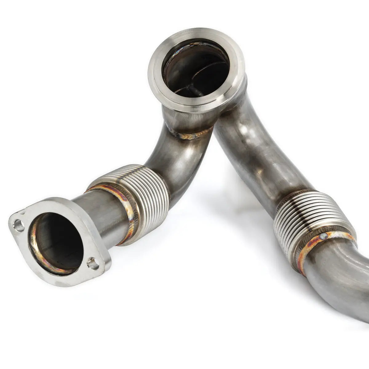 2003.5-2004 Ford 6.0L OEM Performance Up-Pipes use with round EGR cooler Pacific Performance Engineering