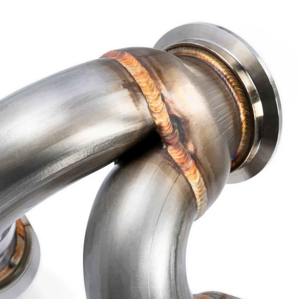 2004-2007 Ford 6.0L OEM Performance Up-Pipes use with square EGR cooler Pacific Performance Engineering