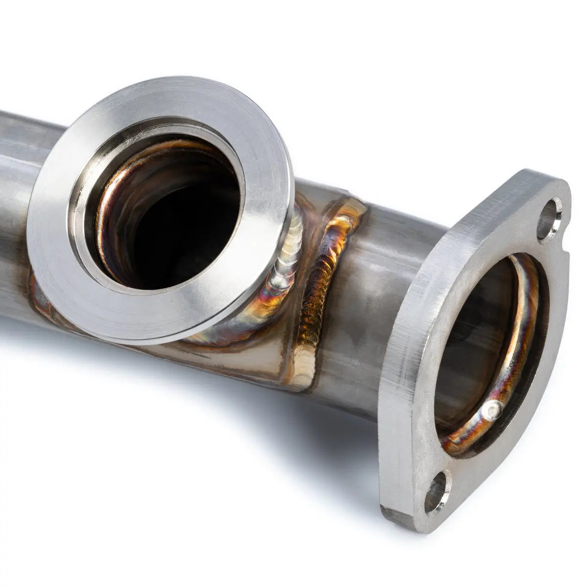 2004-2007 Ford 6.0L OEM Performance Up-Pipes use with square EGR cooler Pacific Performance Engineering