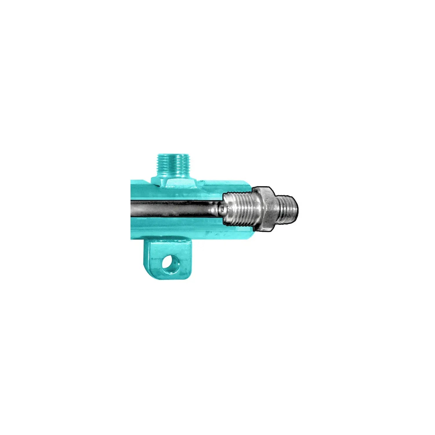 2004-2010 GM 6.6L Duramax Ported Fuel Rail Fitting Pacific Performance Engineering