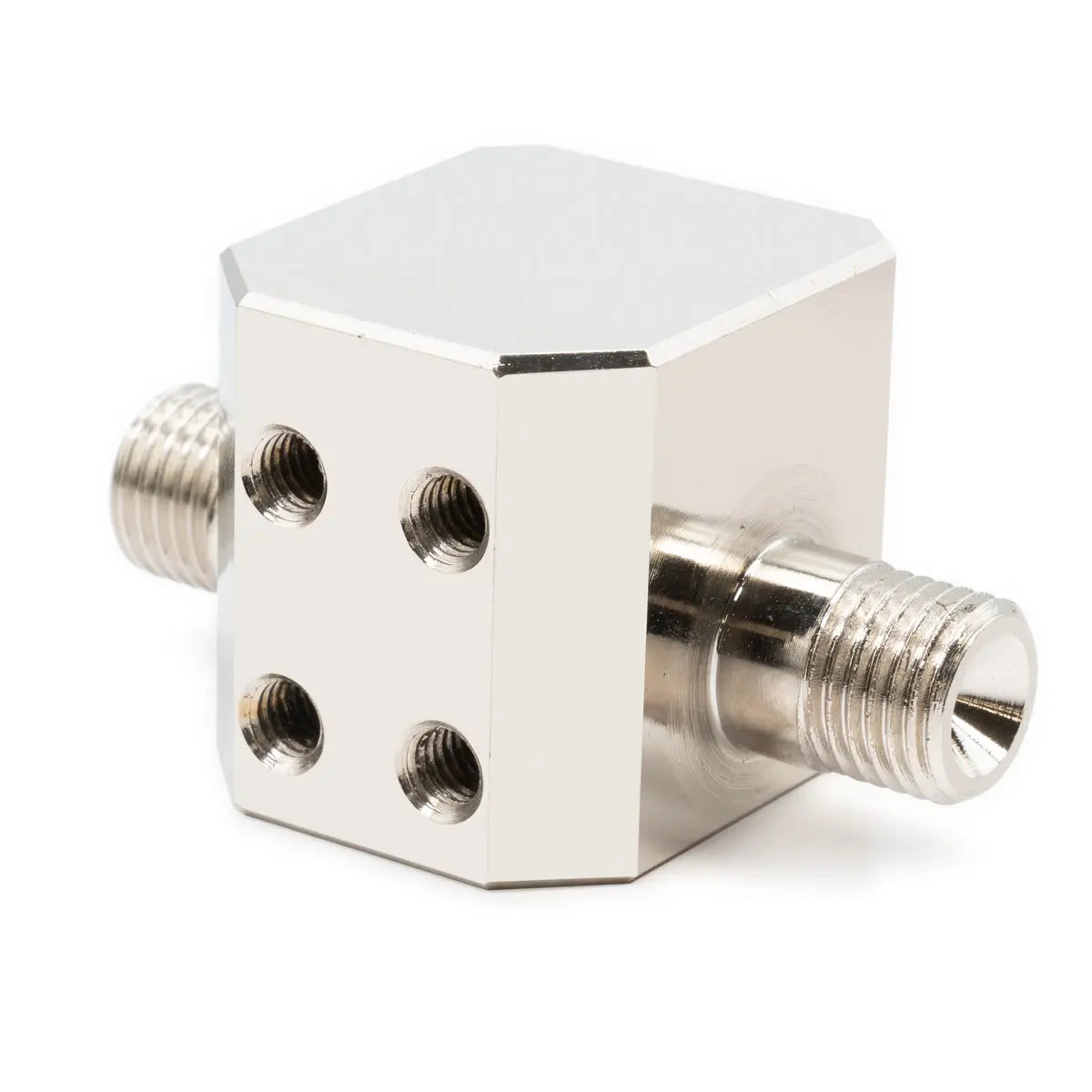 2004.5-2010 GM 6.6L Duramax Dual Fueler Fuel Block - Solid - Pacific Performance Engineering