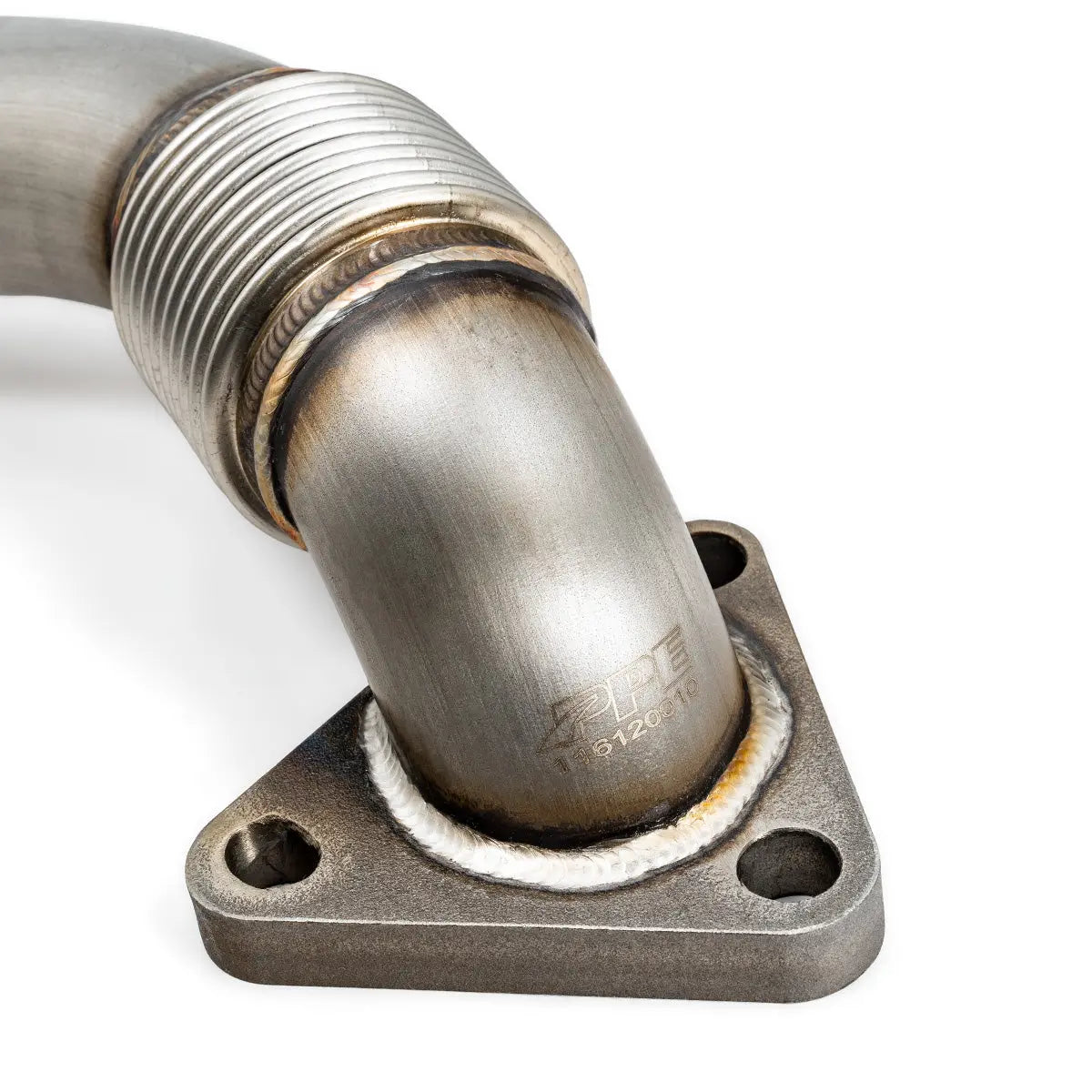 GM 6.6L Duramax Replacement Up-Pipe (Passenger Side) for OEM Exhaust Manifold (BU Copy) - Pacific Performance Engineering