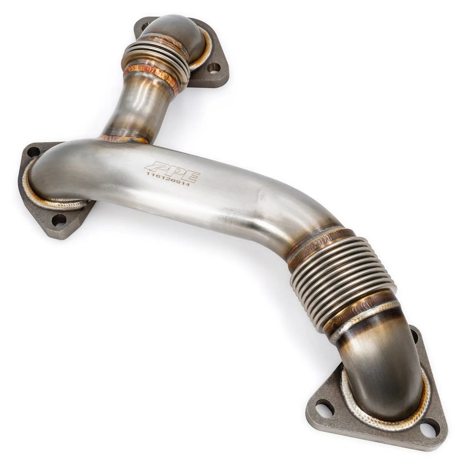 GM 6.6L Duramax Replacement Up-Pipe (Passenger Side) for OEM Exhaust Manifold (BU Copy) - Pacific Performance Engineering