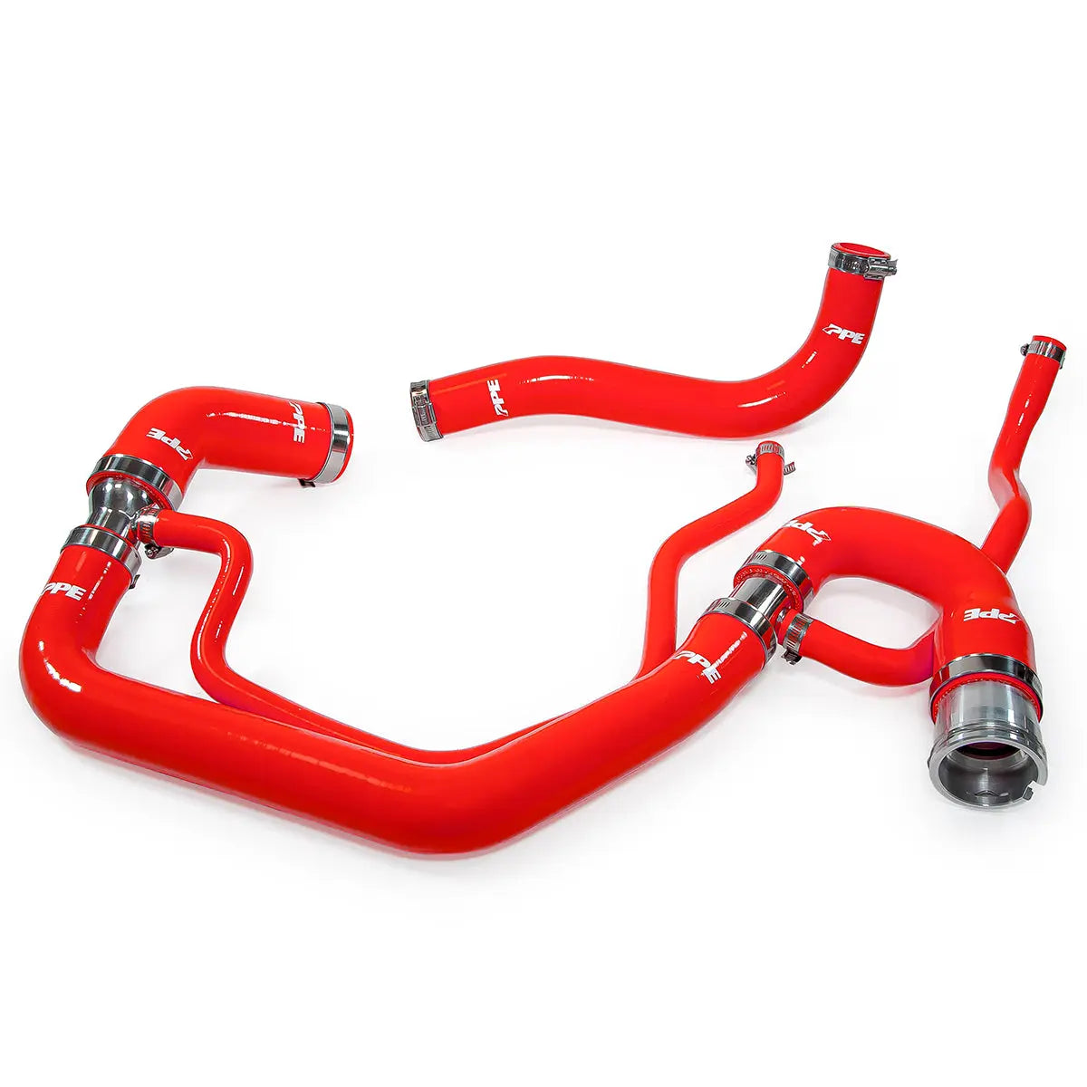 2006-2010 GM 6.6L Duramax Performance Silicone Upper and Lower Coolant Hose Kit Pacific Performance Engineering