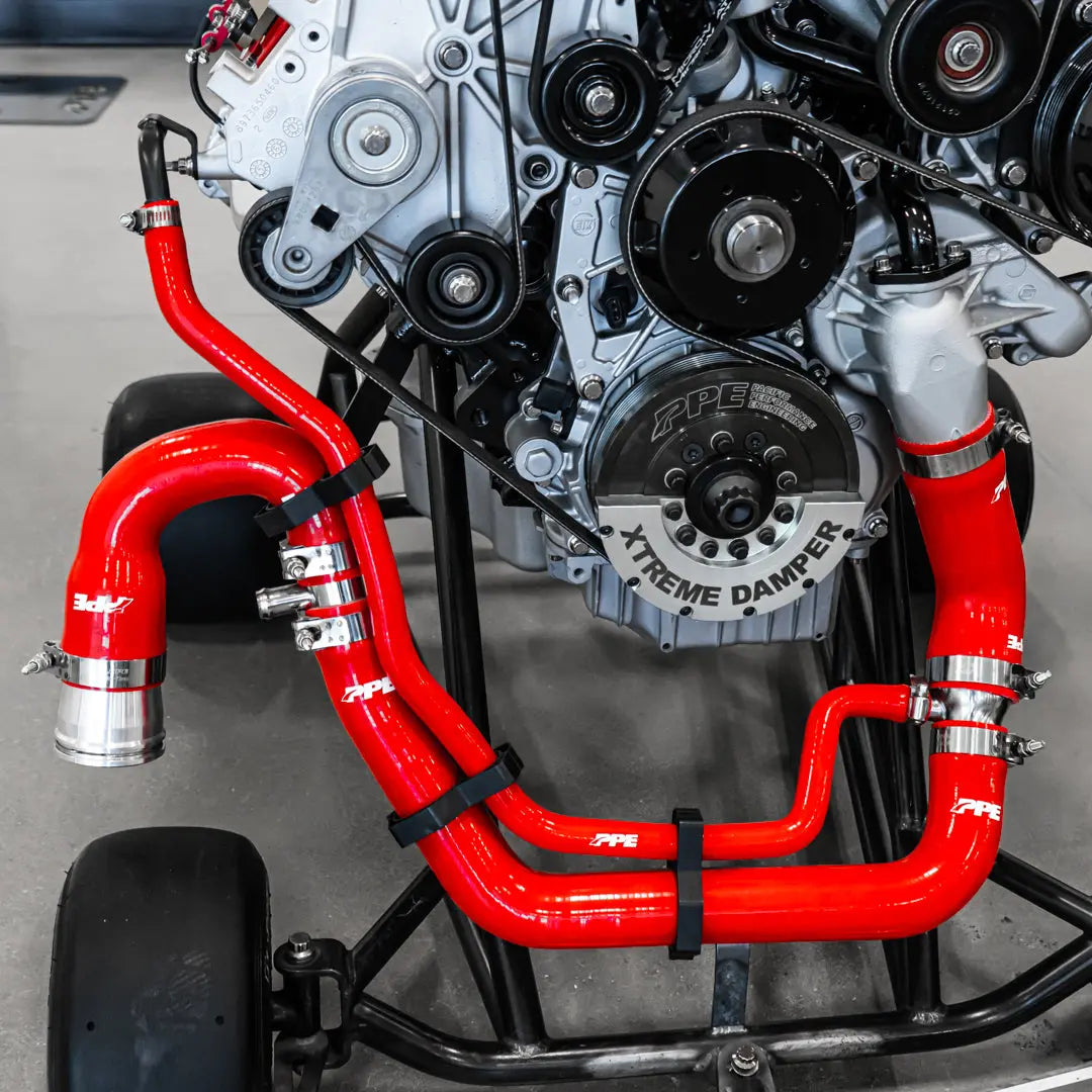 2006-2010 GM 6.6L Duramax Performance Silicone Upper and Lower Coolant Hose Kit Pacific Performance Engineering
