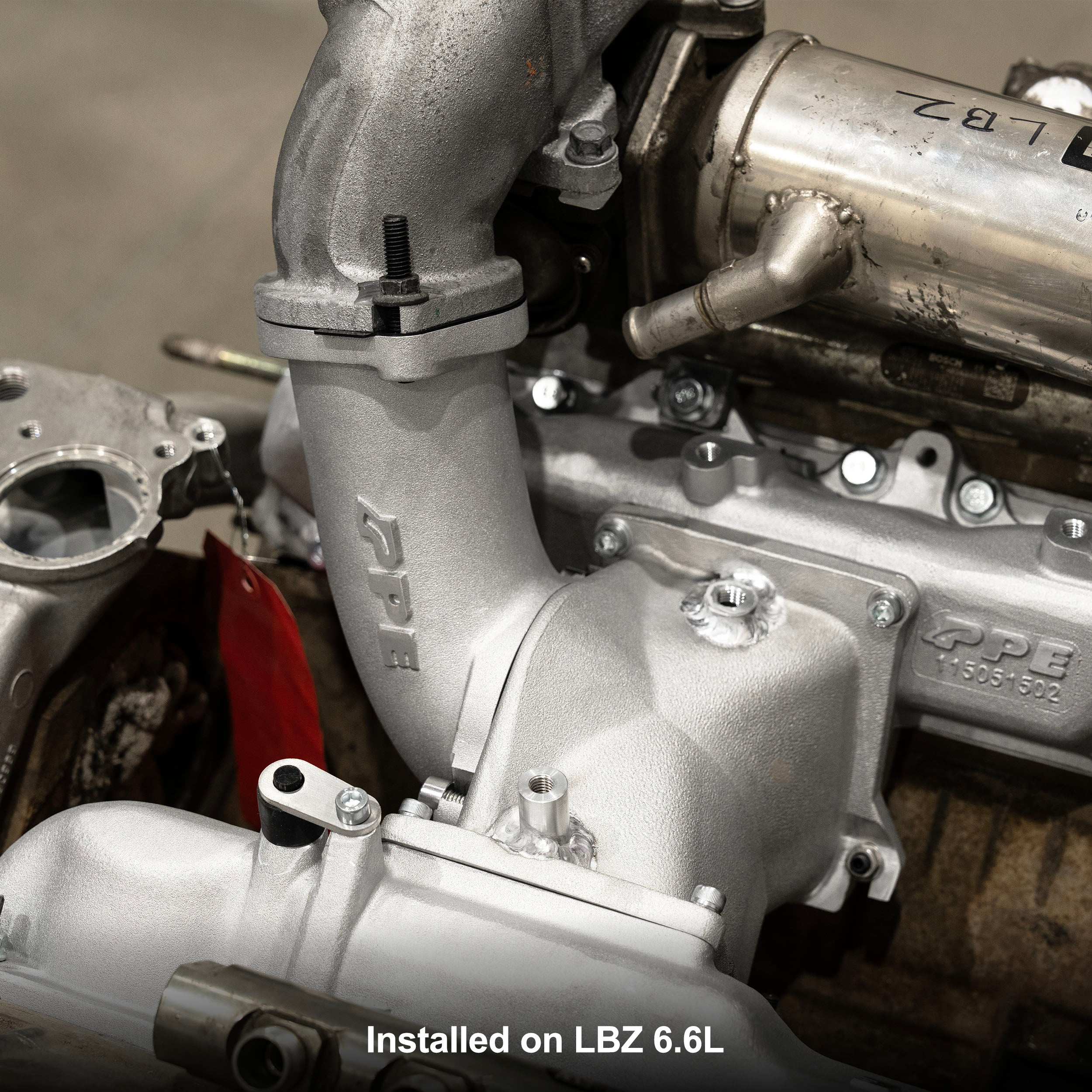 2006–2010 GM 6.6L Duramax LBZ/LMM High-Flow Intake Bridge Manifold Kit