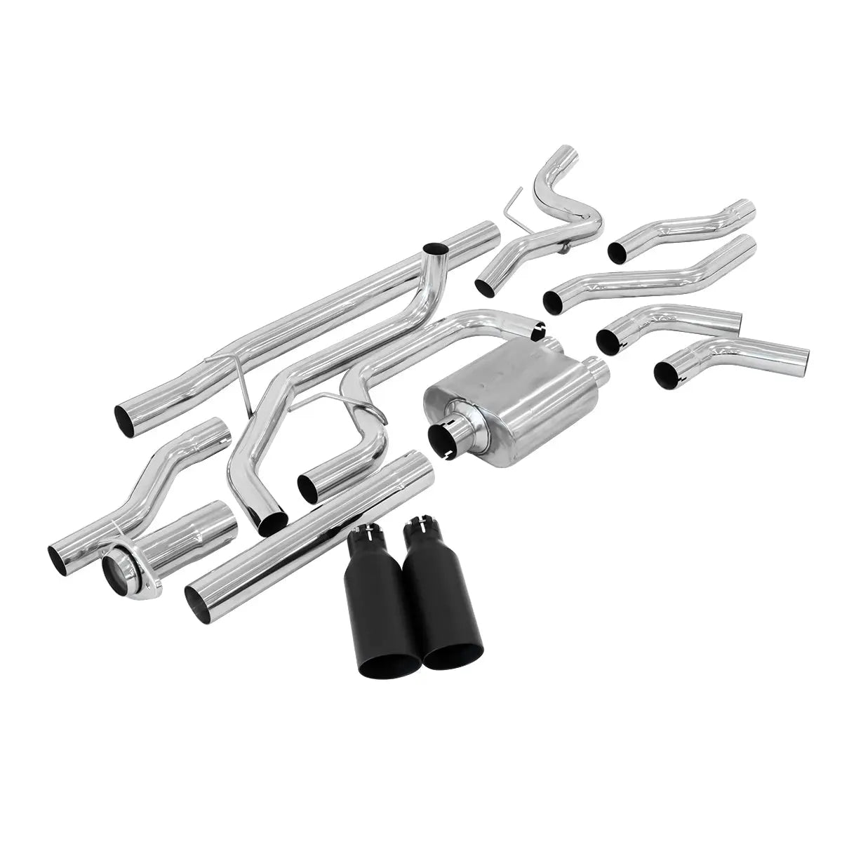 2009-2014 Ford F150 4.6L/5.0L/5.4L V8 Cat-Back Exhaust System Dual Exit Pacific Performance Engineering