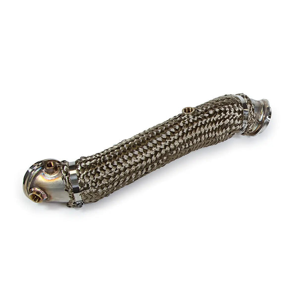 aFe 3in 409 Stainless Steel Downpipe | GM Diesel Trucks LML V8 6.6L (11-15) (49-44095)