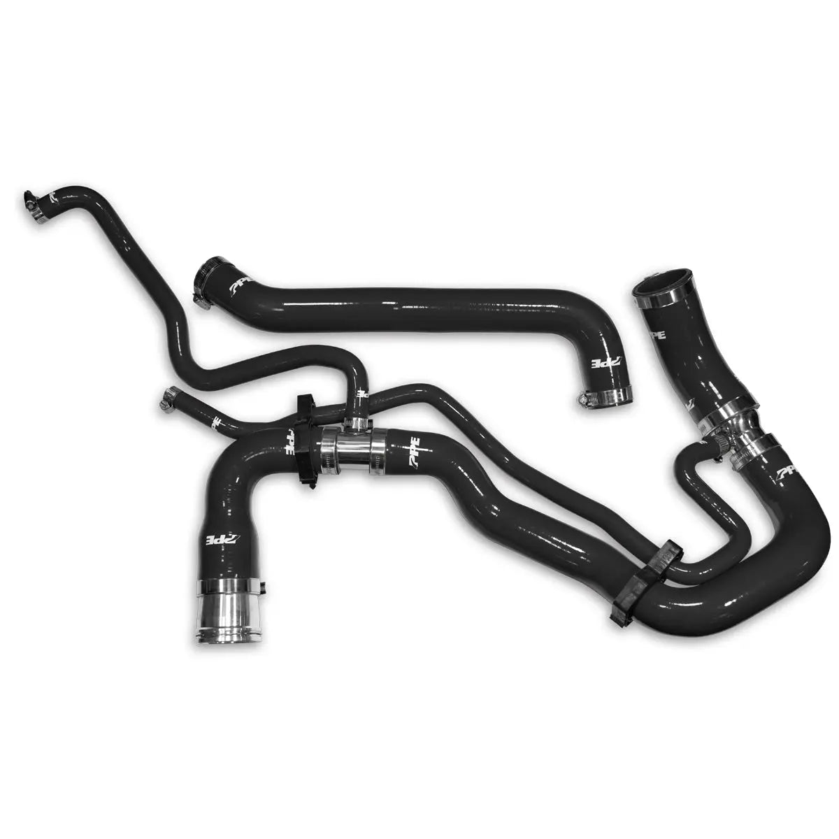 2011-2016 GM 6.6L Duramax Performance Silicone Upper and Lower Coolant Hose Kit Pacific Performance Engineering