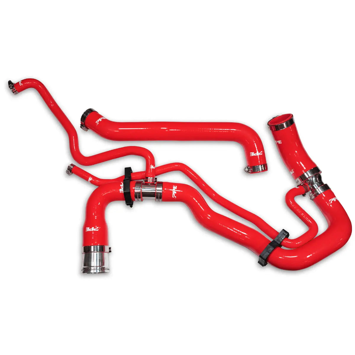 2011-2016 GM 6.6L Duramax Performance Silicone Upper and Lower Coolant Hose Kit Pacific Performance Engineering