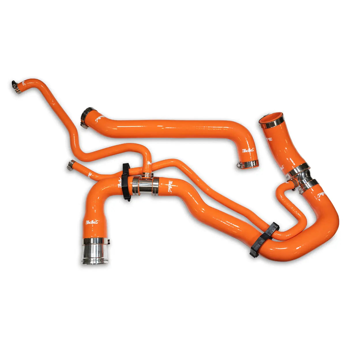 2011-2016 GM 6.6L Duramax Performance Silicone Upper and Lower Coolant Hose Kit Pacific Performance Engineering