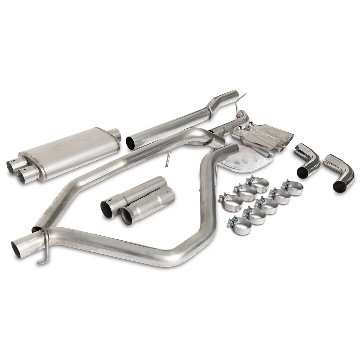 2014-2019 GM 1500 Cat-Back Exhaust Systems Dual Exit Pacific Performance Engineering