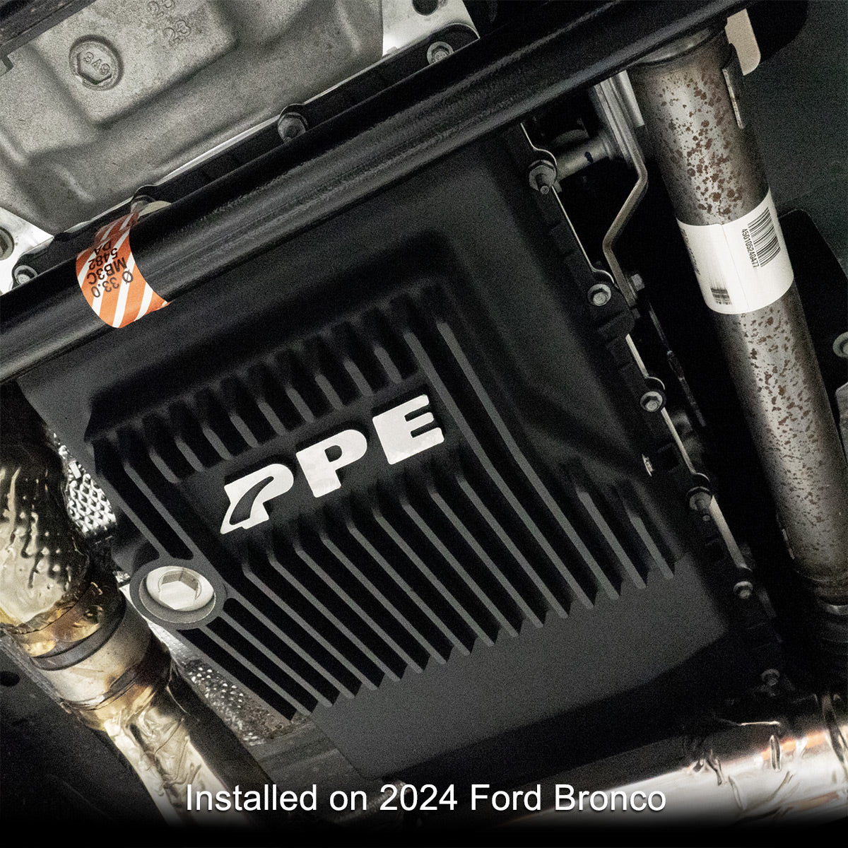 2017-2023 FORD w/ 10R80 Transmission Heavy-Duty Cast Aluminum Deep Transmission Pan Pacific Performance Engineering