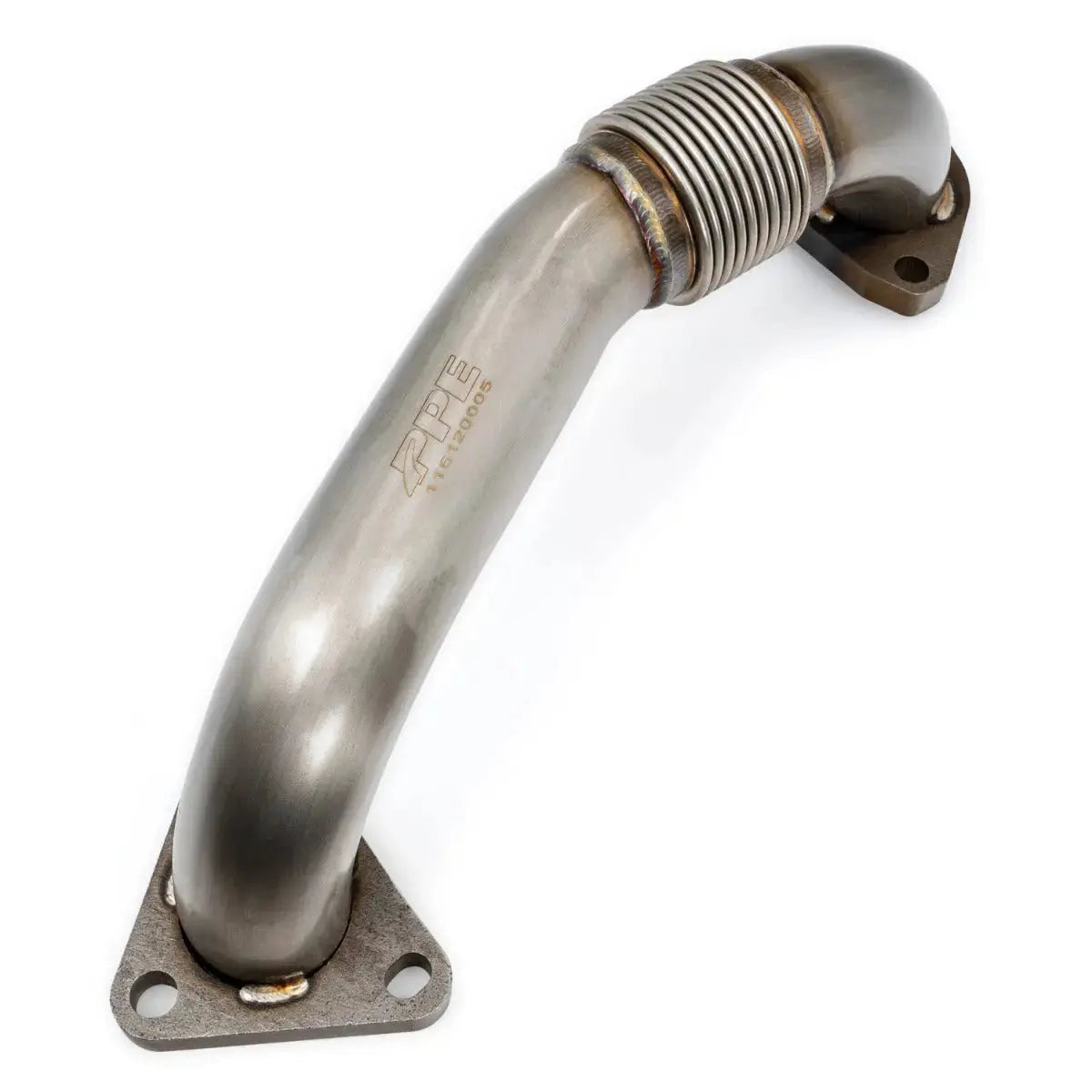 GM 6.6L Duramax Replacement Up-Pipe (Driver Side) for OEM Exhaust Manifold - Pacific Performance Engineering