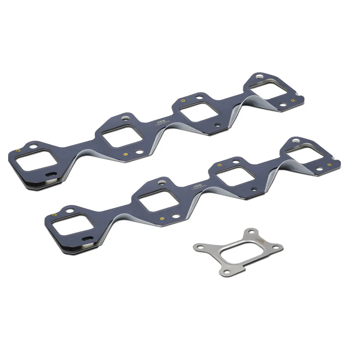 2017-2024 GM 6.6L Duramax Standard Port Stainless Steel Exhaust Manifold Gasket Set (3 pcs)