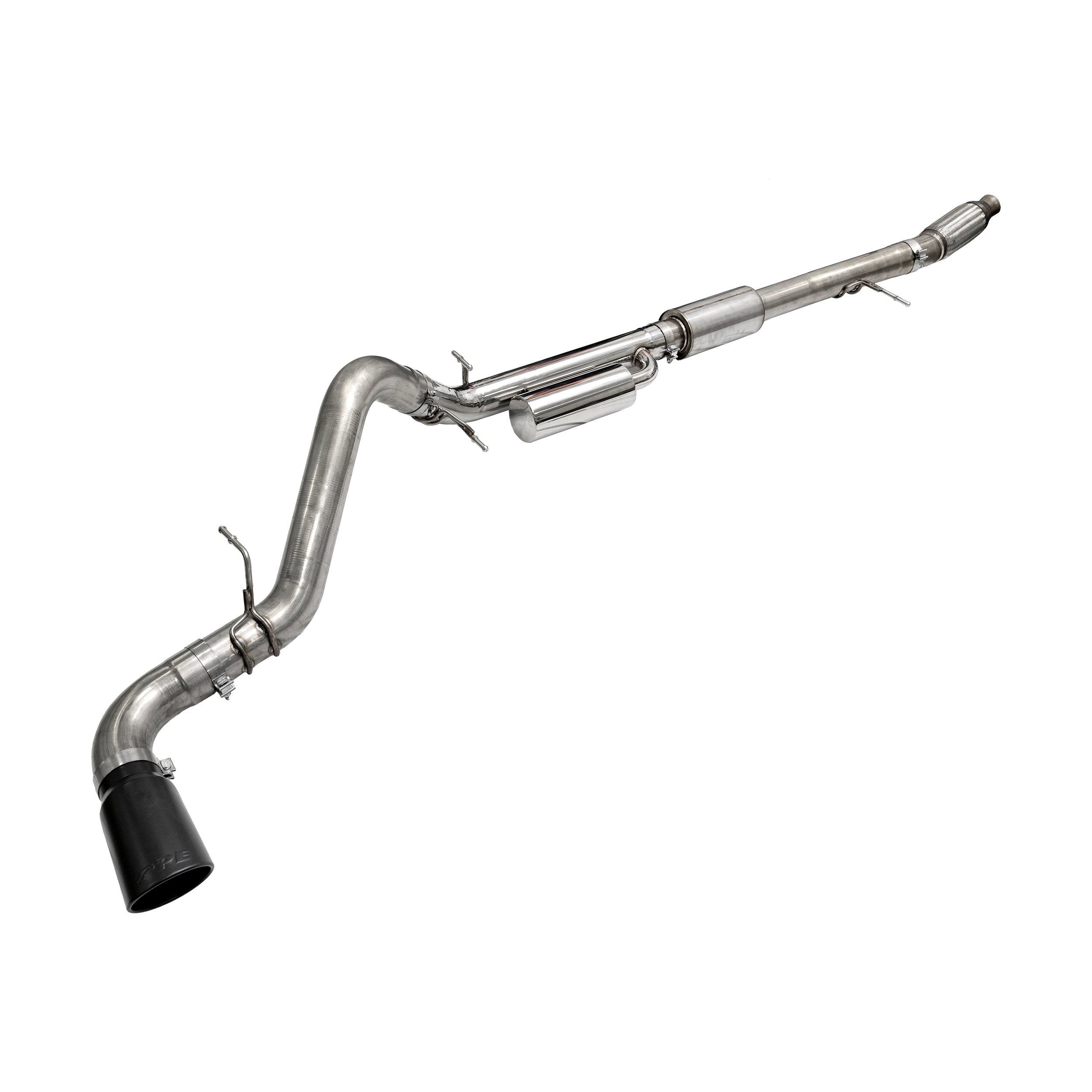 2019 – 2025 GM Silverado/Sierra 1500 4.3L/5.3L Cat-Back Exhaust System - Single Exit - Pacific Performance Engineering