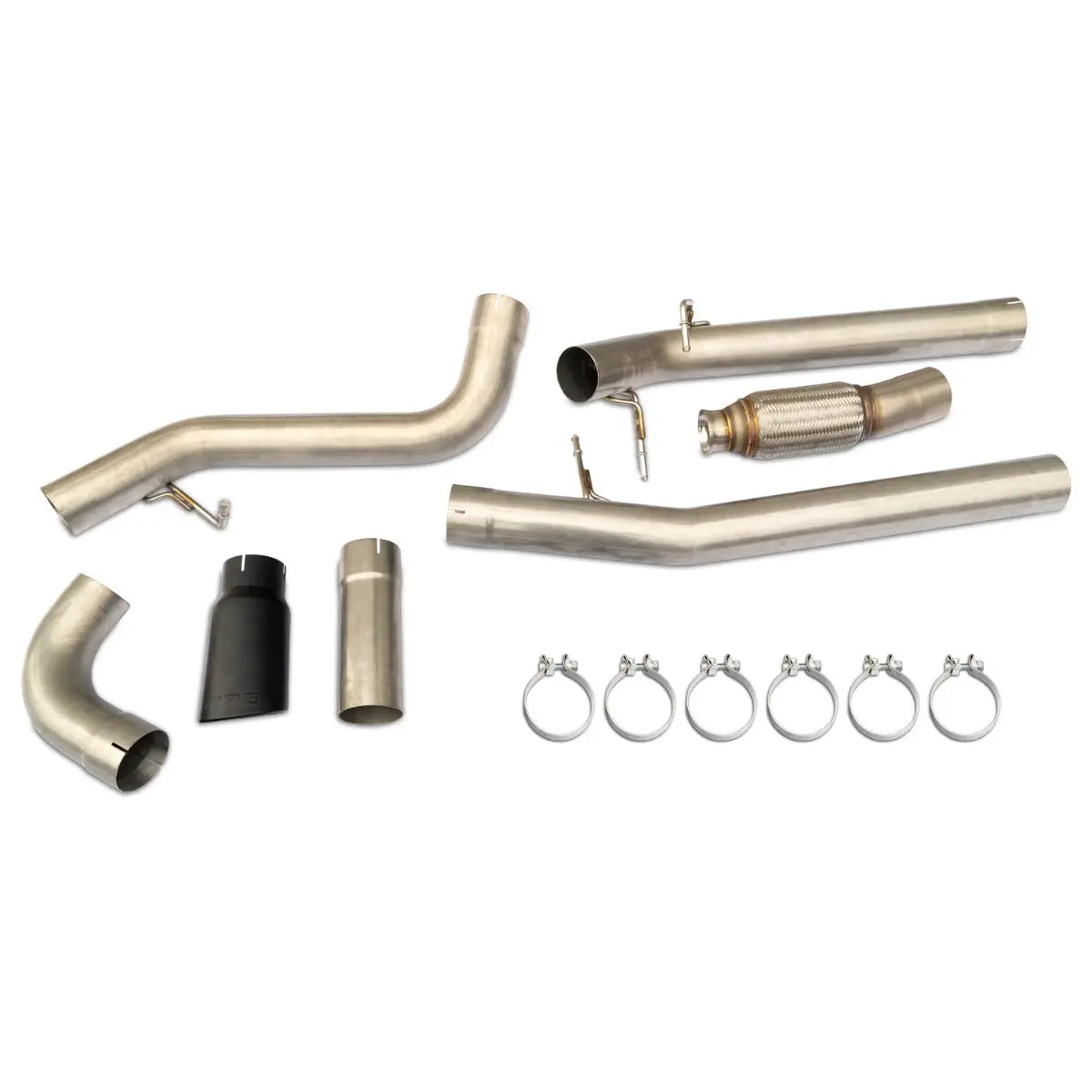 2020-2022 GM 3.0L Duramax 304 Stainless Steel Cat-Back Performance Exhaust Kit - Single Exit - Pacific Performance Engineering