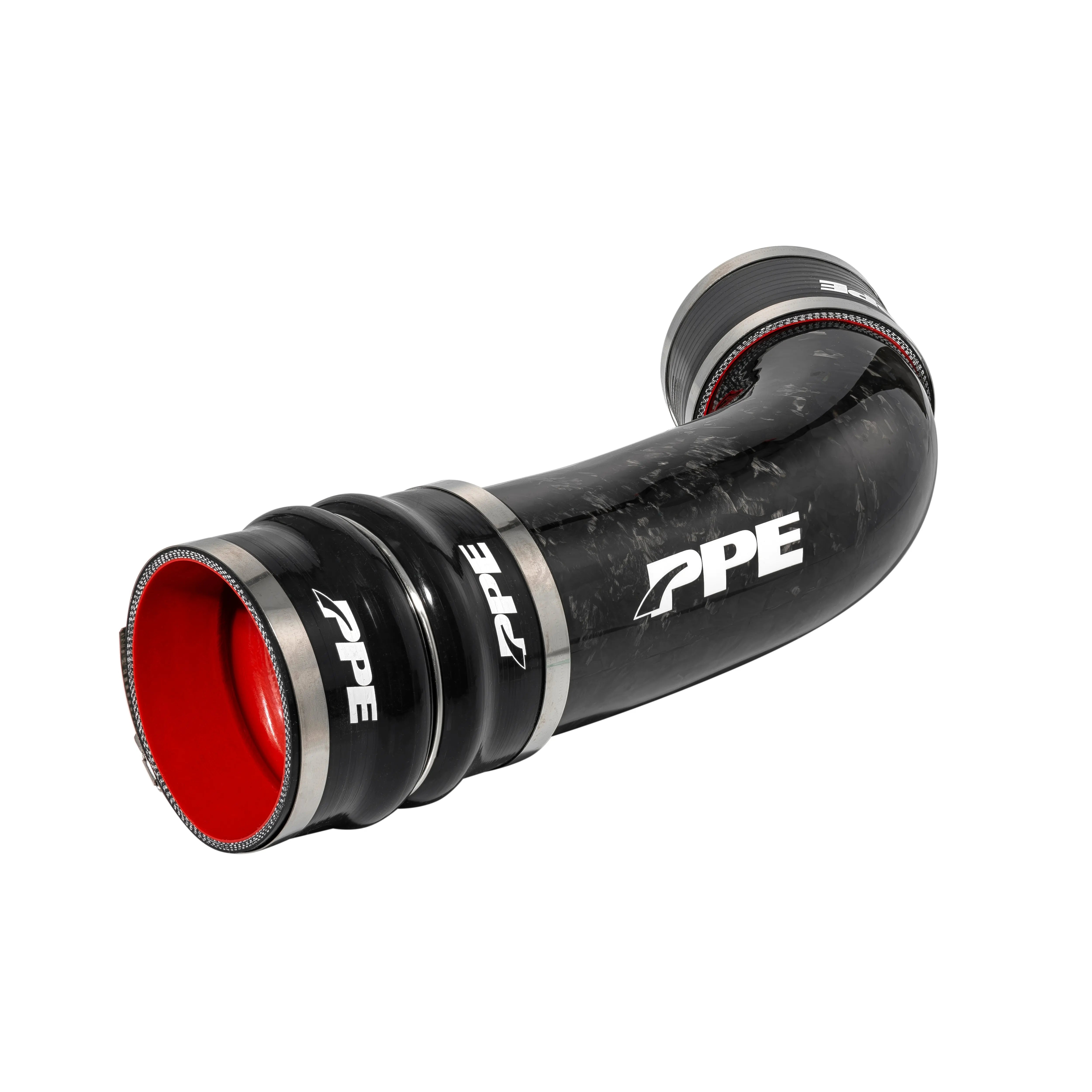 2020-2023 GM 6.6L Duramax Zilla Carbon Fiber Turbo Inlet Tube - PPE, Pacific Performance Engineering