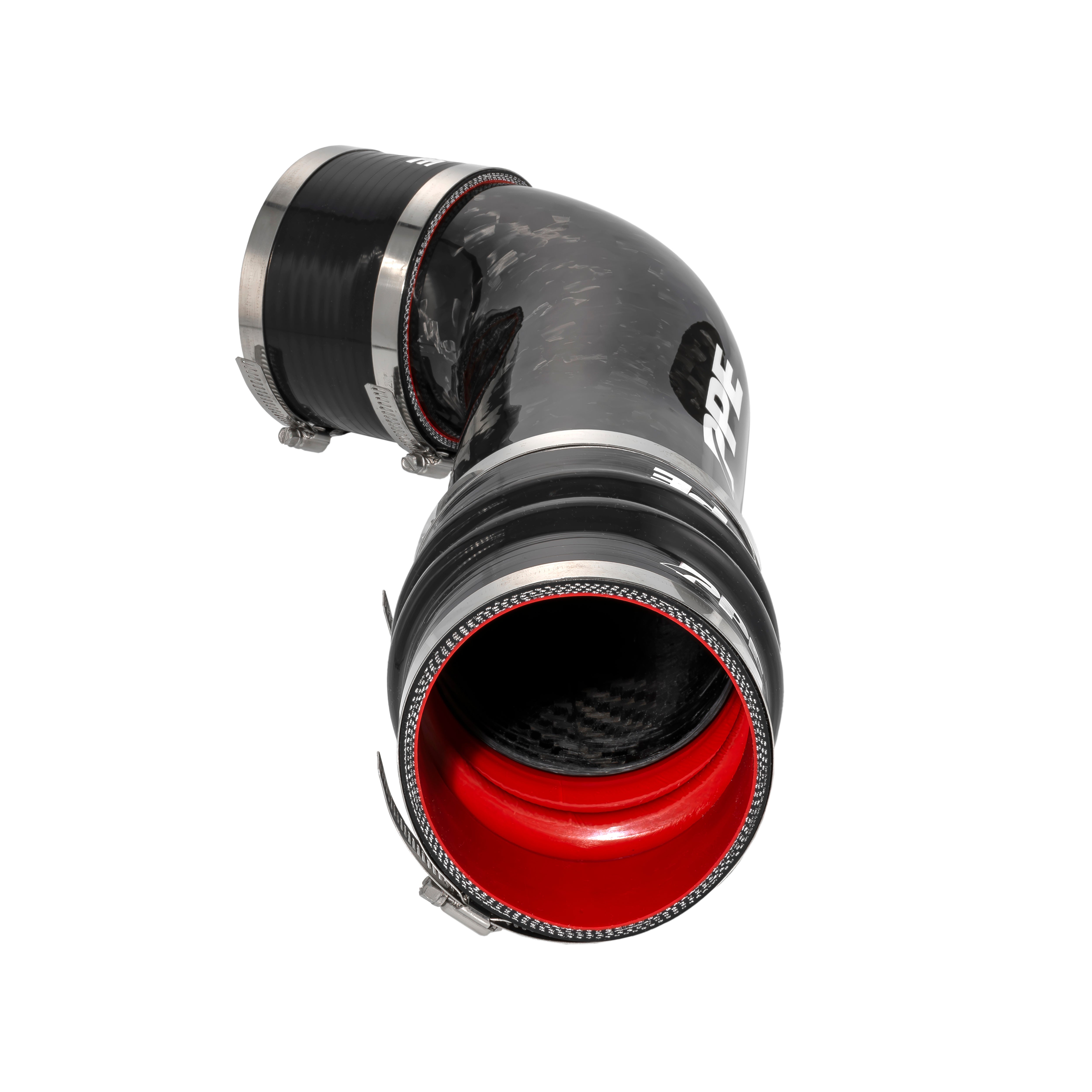 2020-2023 GM 6.6L Duramax Zilla Carbon Fiber Turbo Inlet Tube - PPE, Pacific Performance Engineering