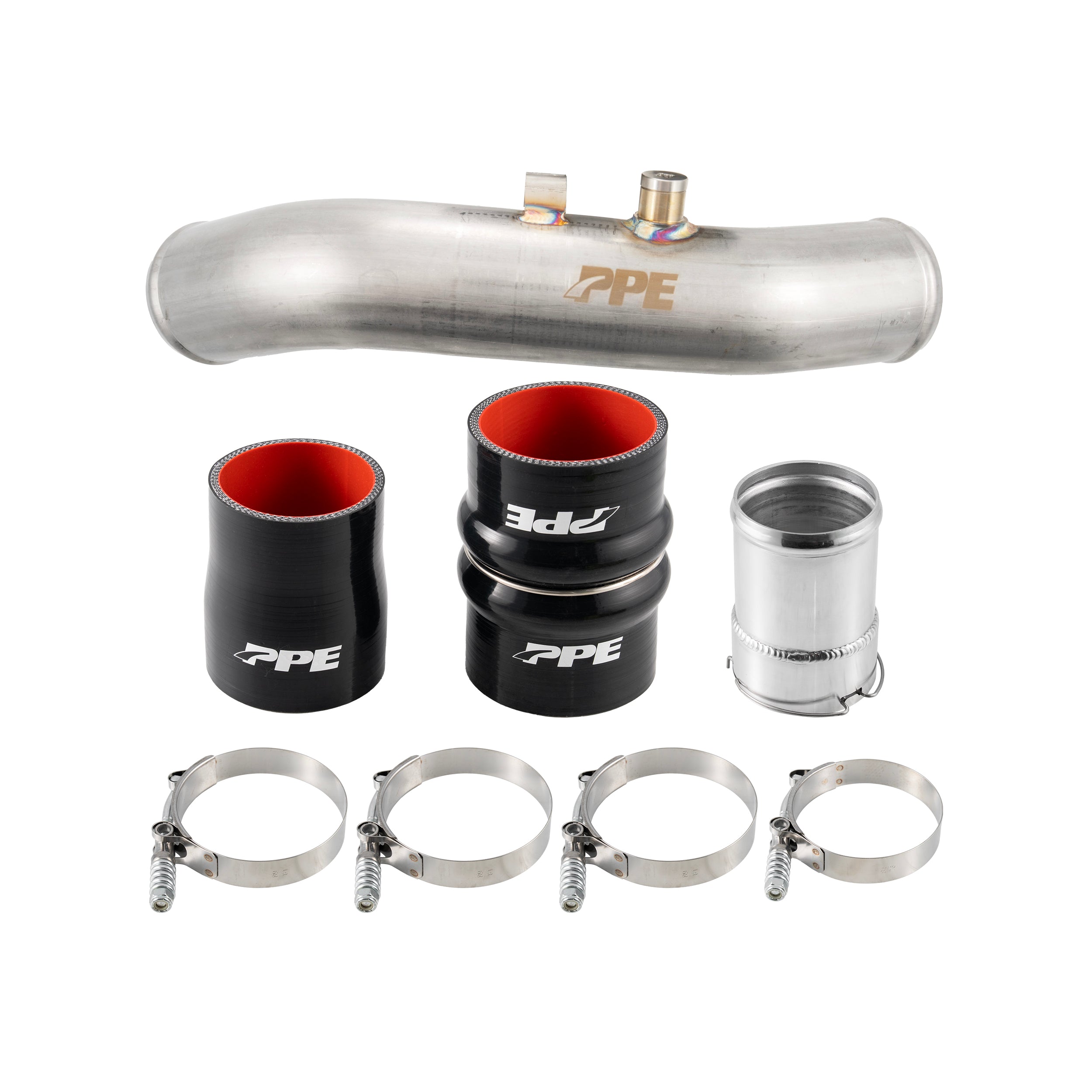 Hot Side Intercooler Charge Pipe Kit, 2023–2025 Ford 6.7L Power Stroke