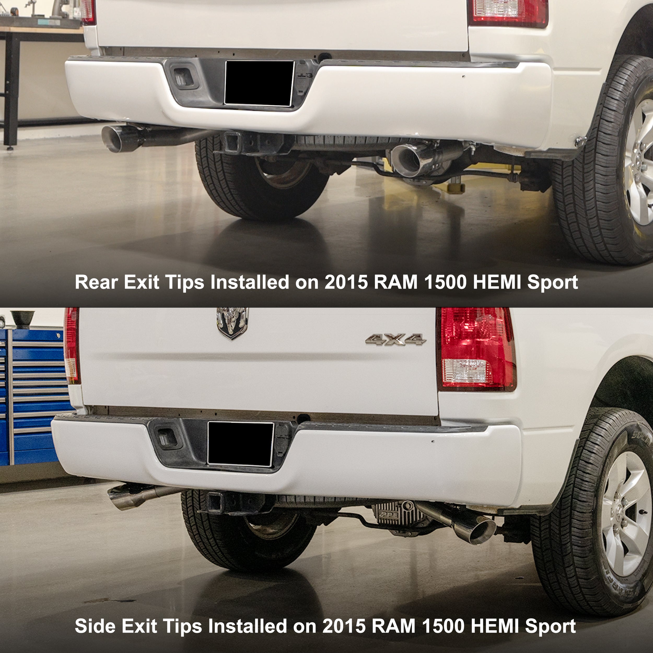 2009-2018 RAM 1500 5.7L V8 HEMI Cat-Back Exhaust System Dual Exit