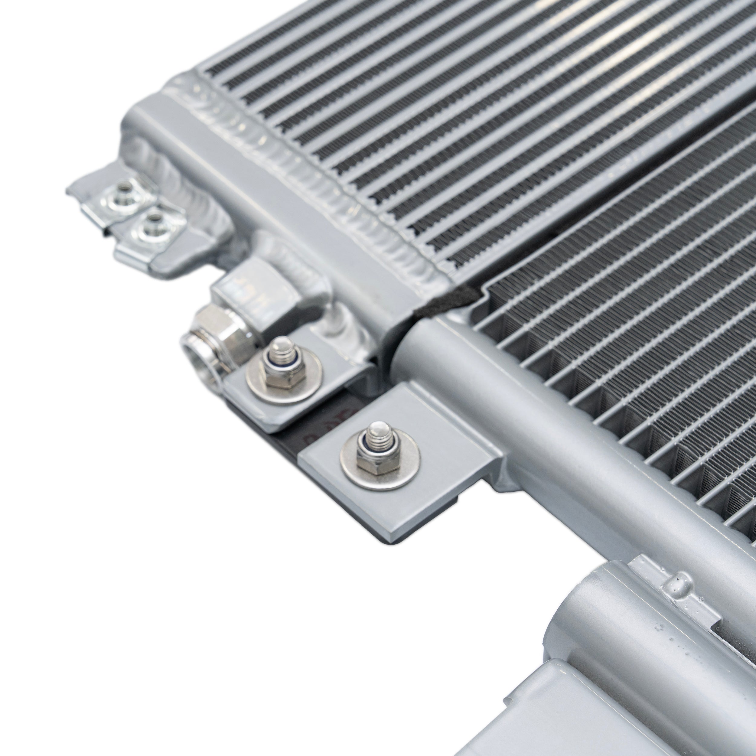 2010-2012 RAM 2500/3500 68RFE Bar and Plate Transmission Cooler and A/C Condenser Kit