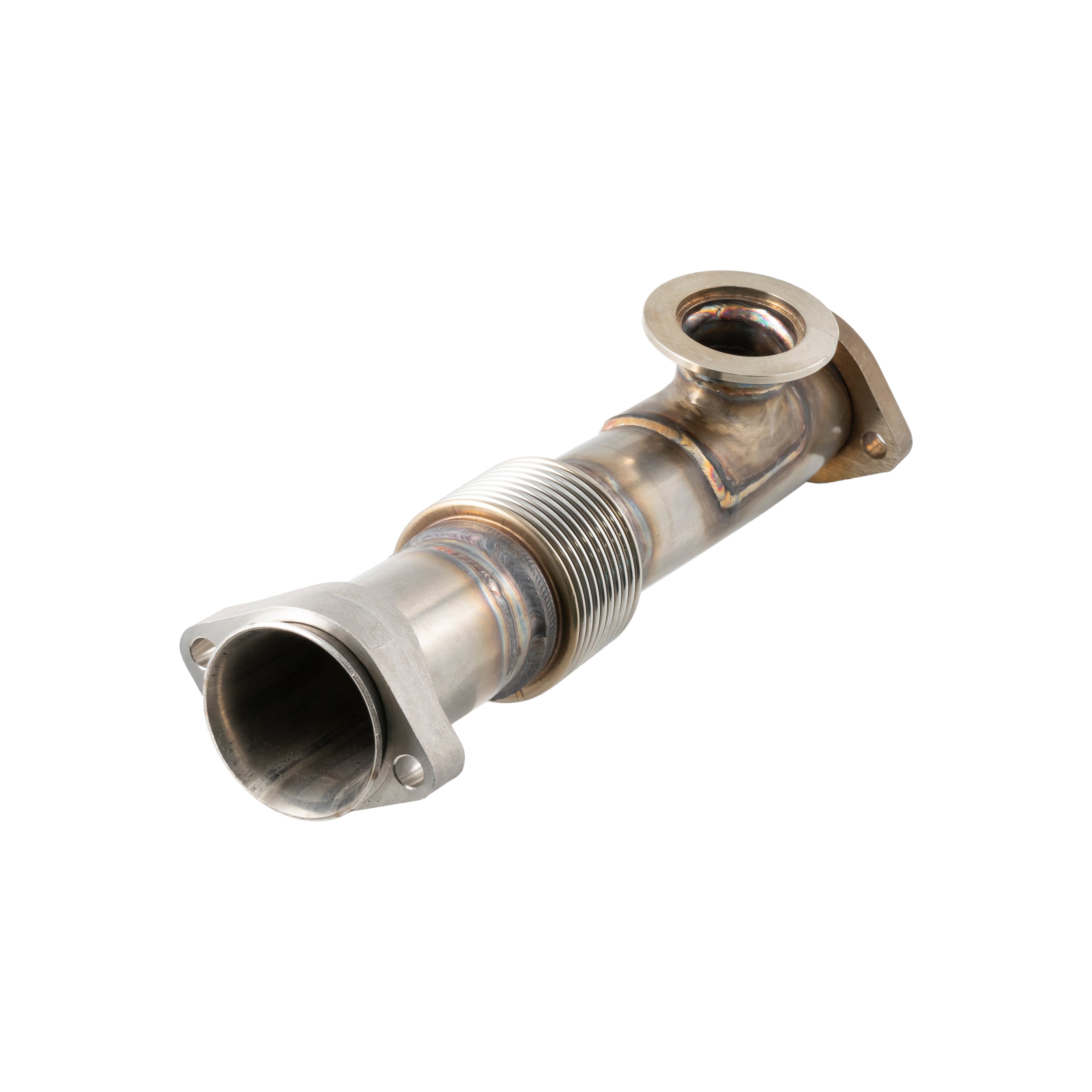 Ford 6.0L OEM Replacement Performance Up-Pipes use with round EGR cooler - Early 2003