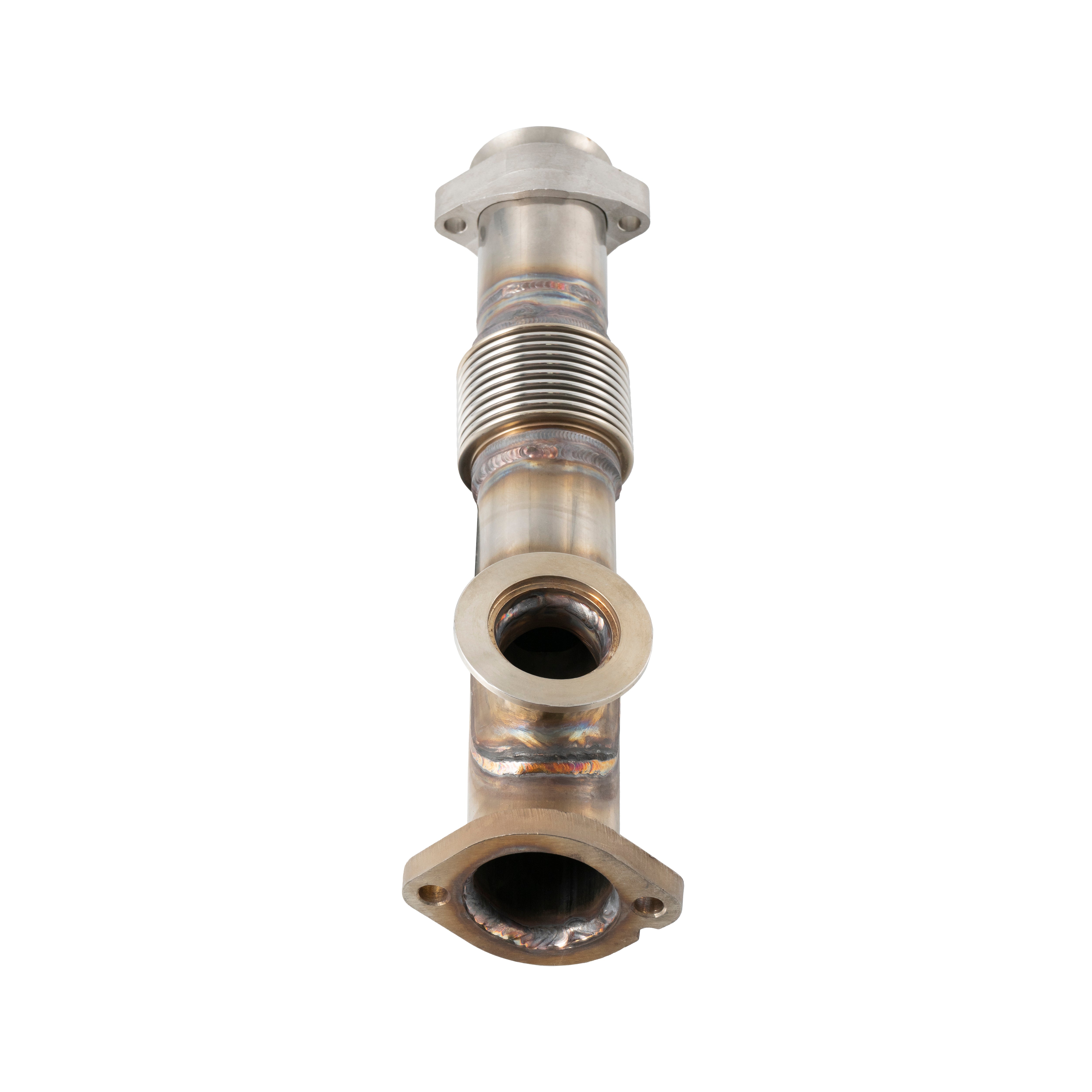 Ford 6.0L OEM Replacement Performance Up-Pipes use with round EGR cooler - Early 2003