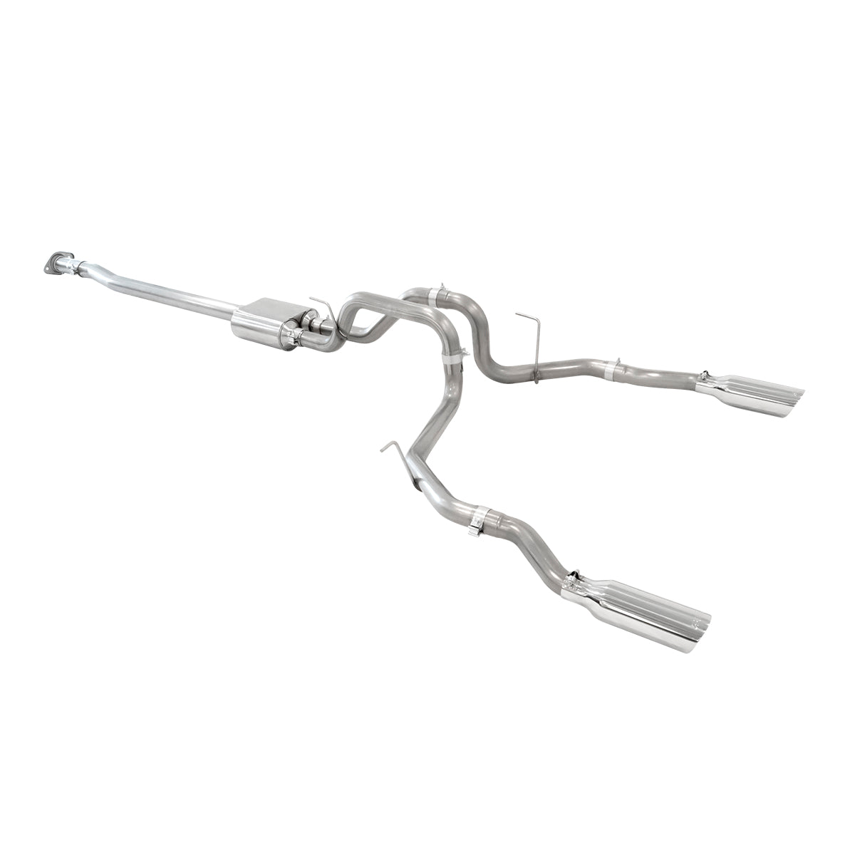 2009-2014 Ford F150 4.6L/5.0L/5.4L V8 Cat-Back Exhaust System Dual Exit