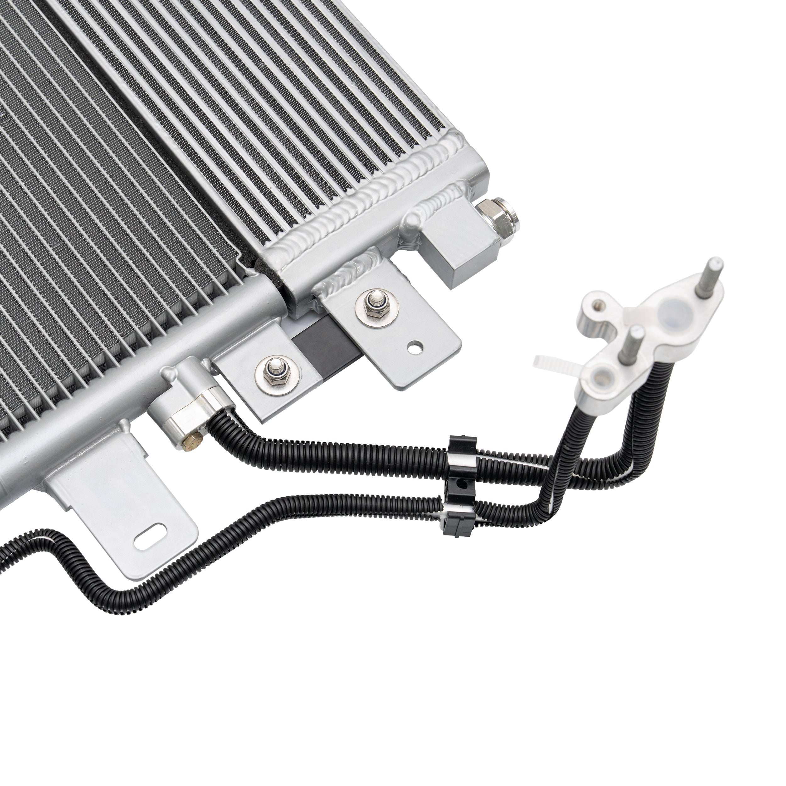 2010-2012 RAM 2500/3500 68RFE Bar and Plate Transmission Cooler and A/C Condenser Kit
