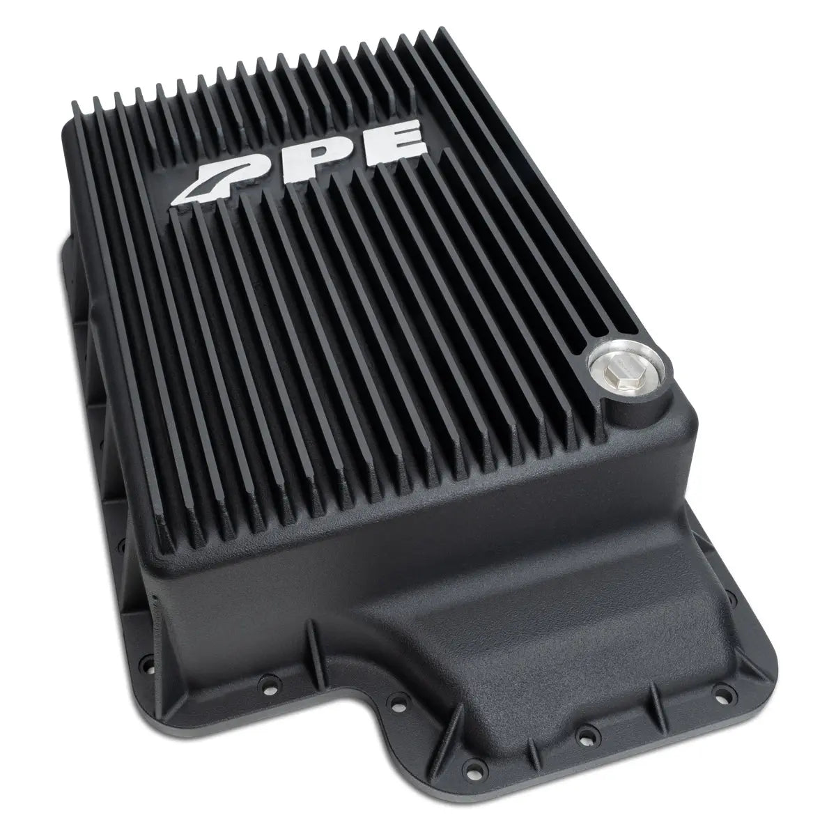 2003-2010 Ford 6.0L/6.4L w/ 5R110 Transmission Heavy-Duty Cast Aluminum Deep Transmission Pan Pacific Performance Engineering