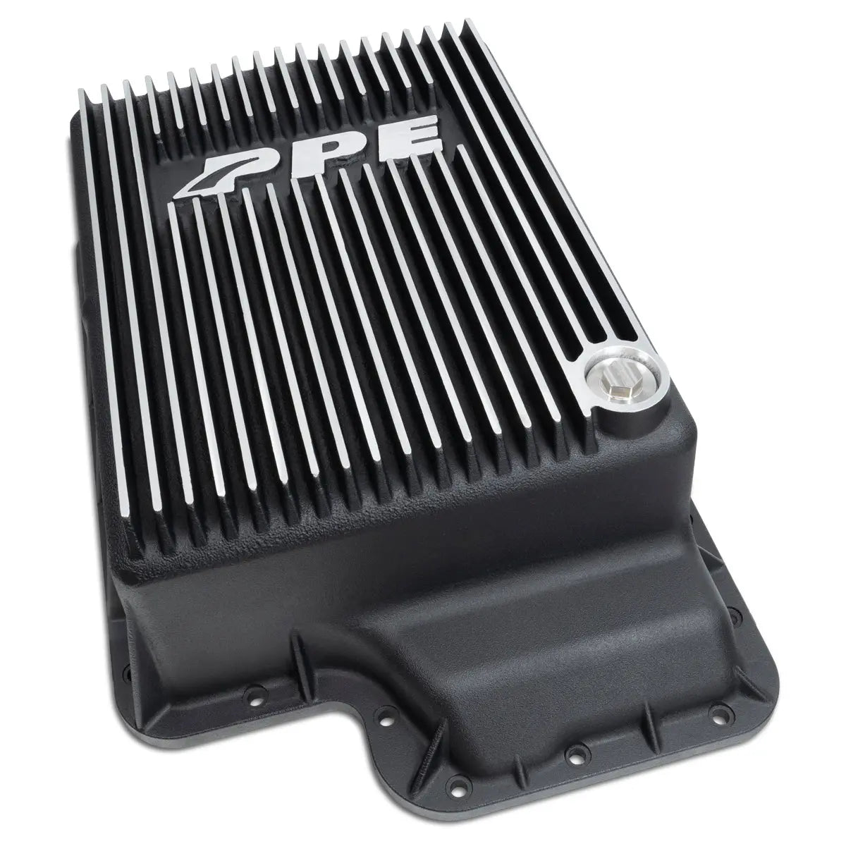 2003-2010 Ford 6.0L/6.4L w/ 5R110 Transmission Heavy-Duty Cast Aluminum Deep Transmission Pan Pacific Performance Engineering